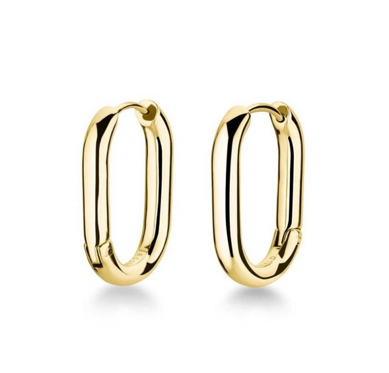 ROSEFIELD Ohrring-Set ROSEFIELD Ohrringe Large Oval Hoops Gold von ROSEFIELD