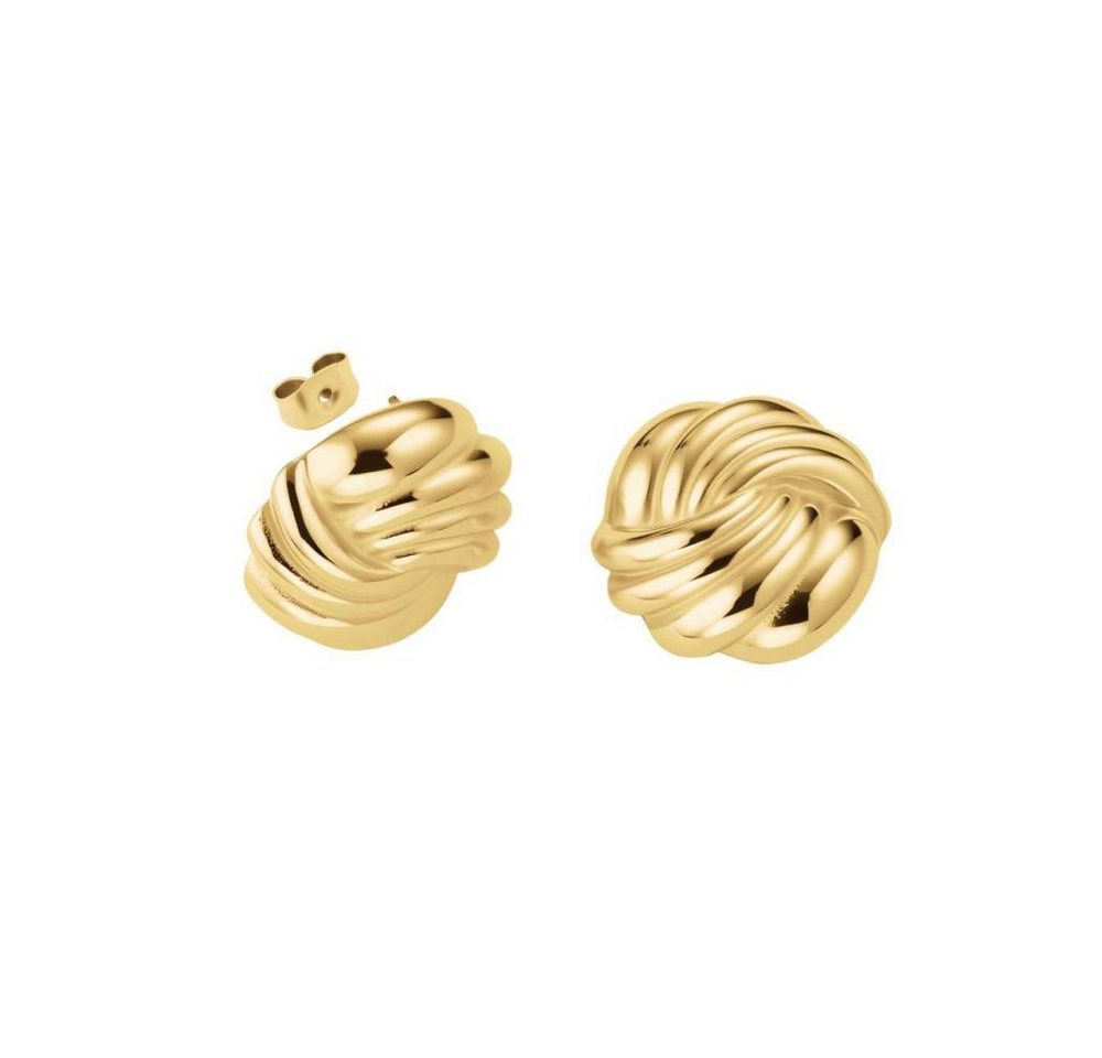 ROSEFIELD Ohrring-Set ROSEFIELD Ohrringe Modern Vintage Spirale Gold JESSG-J1026 von ROSEFIELD