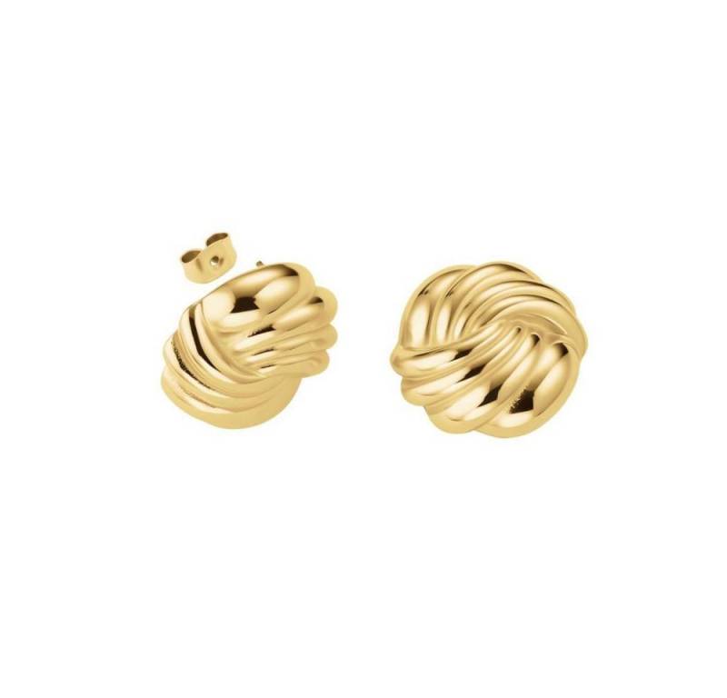 ROSEFIELD Ohrring-Set ROSEFIELD Ohrringe Modern Vintage Spirale Gold JESSG-J1026 von ROSEFIELD