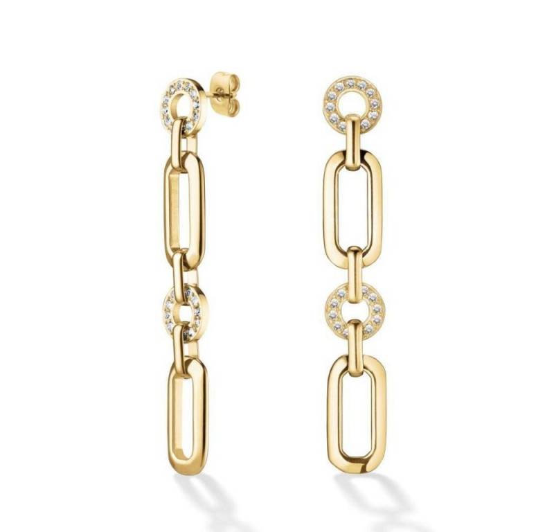 ROSEFIELD Ohrring-Set ROSEFIELD Ohrringe Octagon Gold JEOSG-J902 von ROSEFIELD