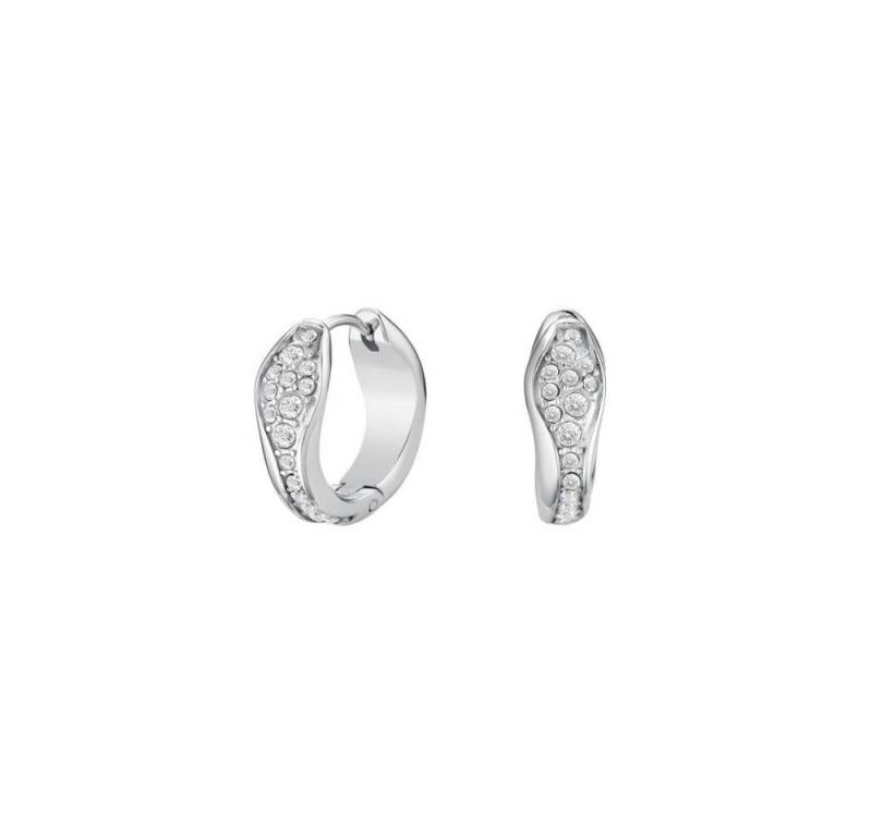ROSEFIELD Ohrring-Set ROSEFIELD Ohrringe Pavé Fluid Hoops Silber von ROSEFIELD