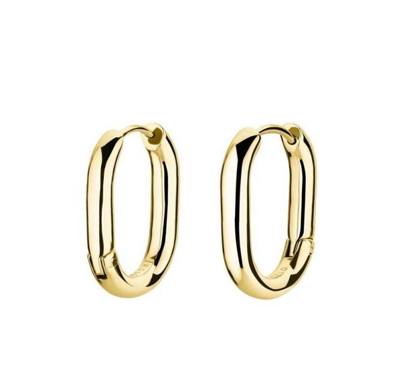 ROSEFIELD Ohrring-Set ROSEFIELD Ohrringe Small Oval Hoops Gold von ROSEFIELD