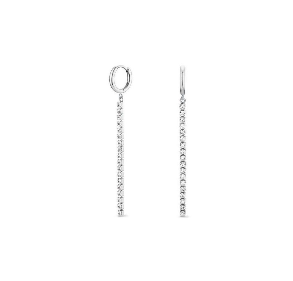 ROSEFIELD Ohrring-Set ROSEFIELD Ohrringe Tennis Silber JETCS-J922 von ROSEFIELD