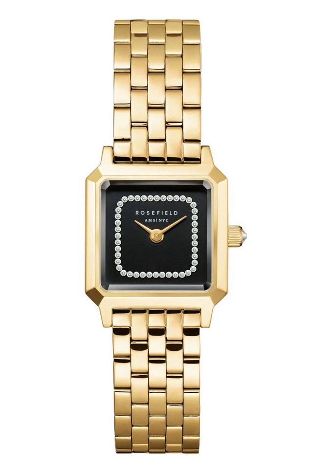 ROSEFIELD Quarzuhr Boxelle Goldfarben mit en von ROSEFIELD