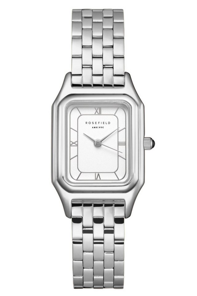 ROSEFIELD Quarzuhr Quarz Ivy Silberfarben/Weiß von ROSEFIELD