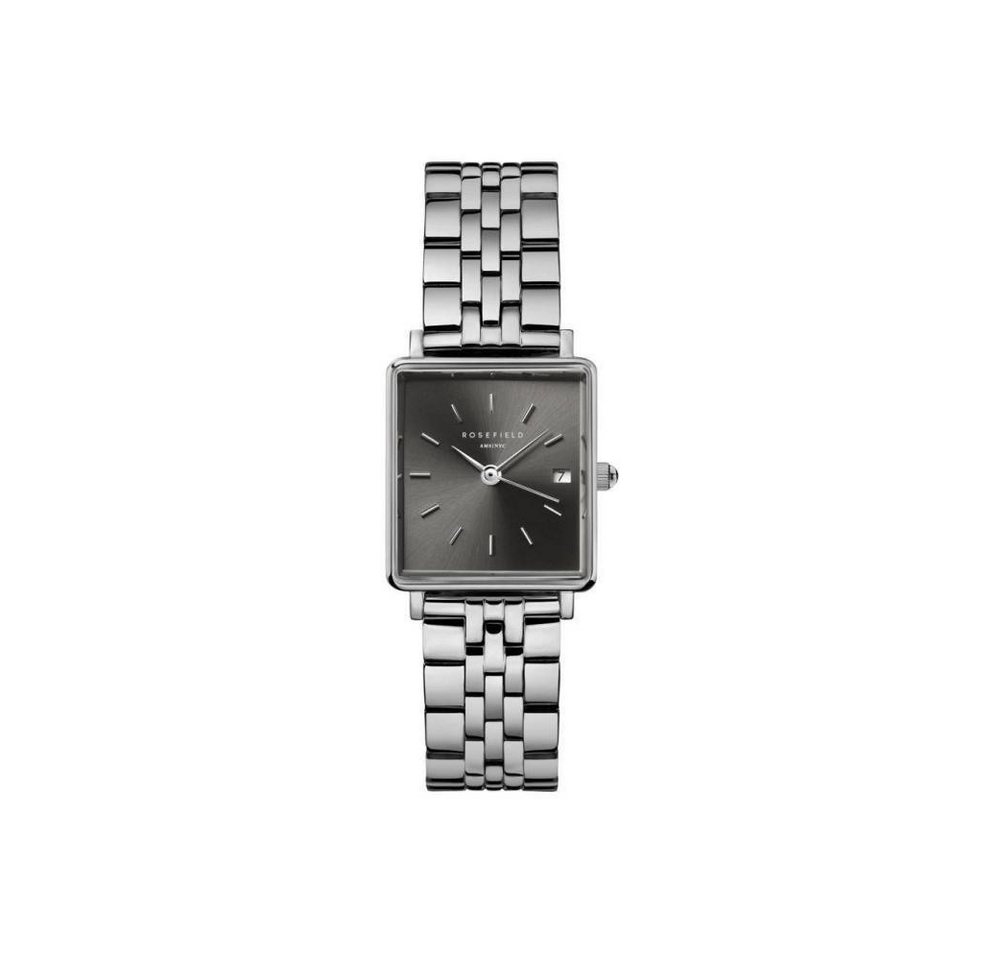 ROSEFIELD Quarzuhr ROSEFIELD Damenuhr Boxy XS Grau Silber eckig BGSSS-Q051 ROSEFIELD Quarzuhr ROSEFIELD Damenuhr Boxy XS Grau Silber eckig BGSSS-Q051 von ROSEFIELD