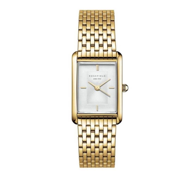 ROSEFIELD Quarzuhr ROSEFIELD Damenuhr Heirloom Gold eckig von ROSEFIELD