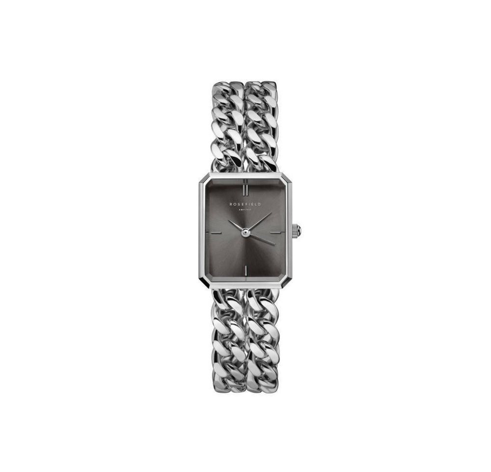ROSEFIELD Quarzuhr ROSEFIELD Damenuhr Octagon XS Studio Kettenuhr Grau Silber SGSSS-O78 ROSEFIELD Quarzuhr ROSEFIELD Damenuhr Octagon XS Studio Kettenuhr Grau Silber SGSSS-O78 von ROSEFIELD