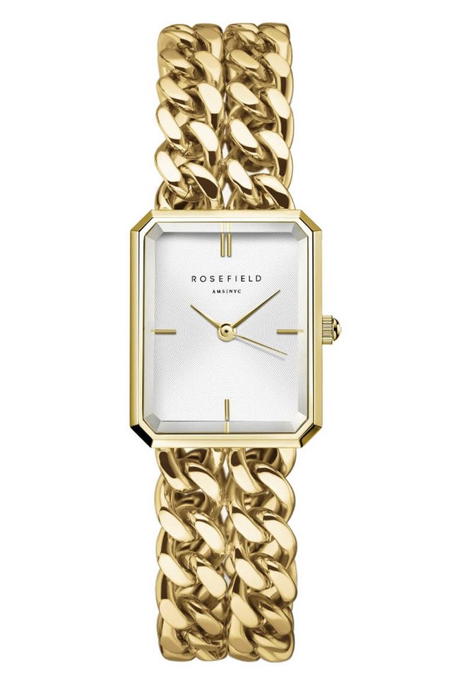 ROSEFIELD Quarzuhr Studio Double Chain Goldfarben von ROSEFIELD