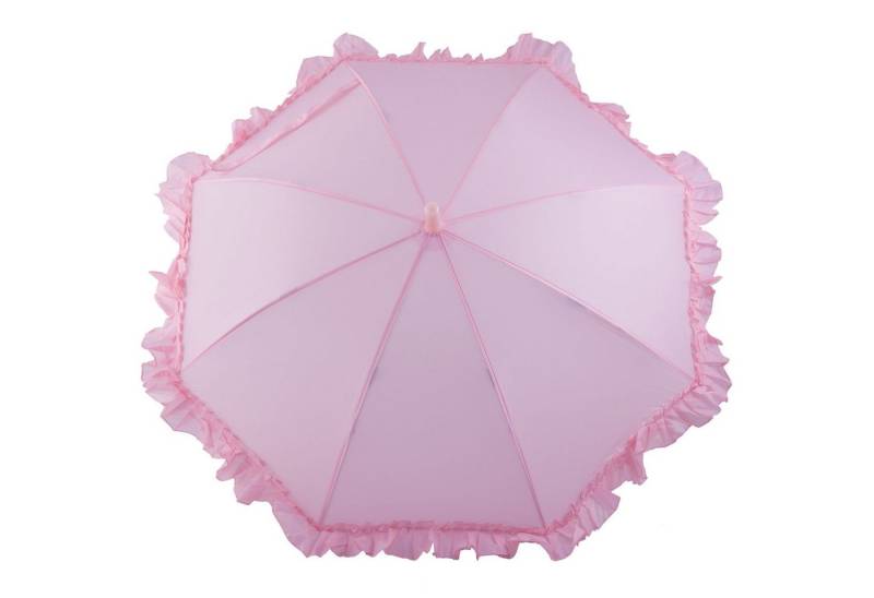 ROSEMARIE SCHULZ Heidelberg Stockregenschirm Kinderregenschirm für Mädchen Regenschirm mit Rüschen, Kinderschirm mit Rüschen von ROSEMARIE SCHULZ Heidelberg