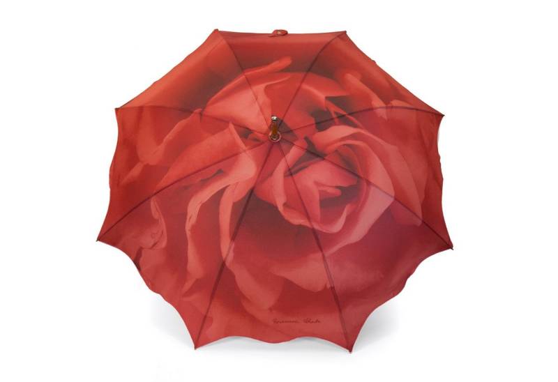 ROSEMARIE SCHULZ Heidelberg Stockregenschirm Stockschirm Motiv Rose Regenschirm für Damen, Mit Motiv von ROSEMARIE SCHULZ Heidelberg