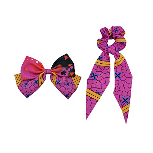 Schmetterlings-Haarspangen, Haargummis, Haarschleife, Haarband, Pferdeschwanz, Seil für Mädchen, Cosplay, Alltag, 2 Stück (Stil 4) von ROSETOR