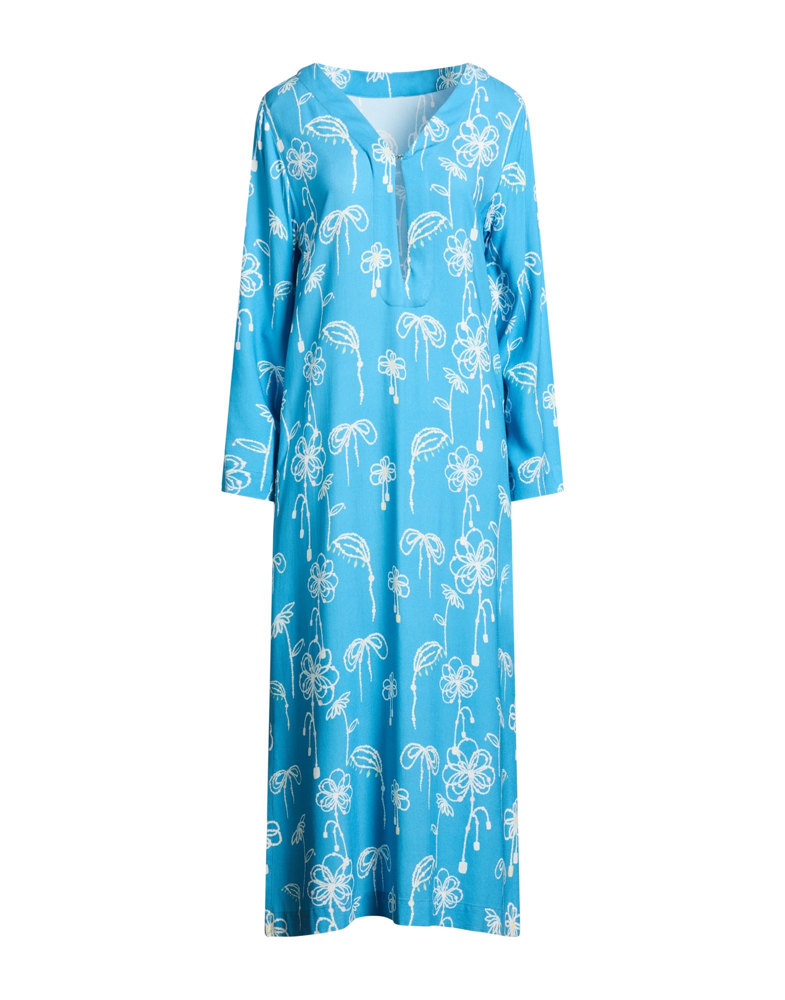 ROSIE ANTWERP Midi-kleid Damen Azurblau von ROSIE ANTWERP