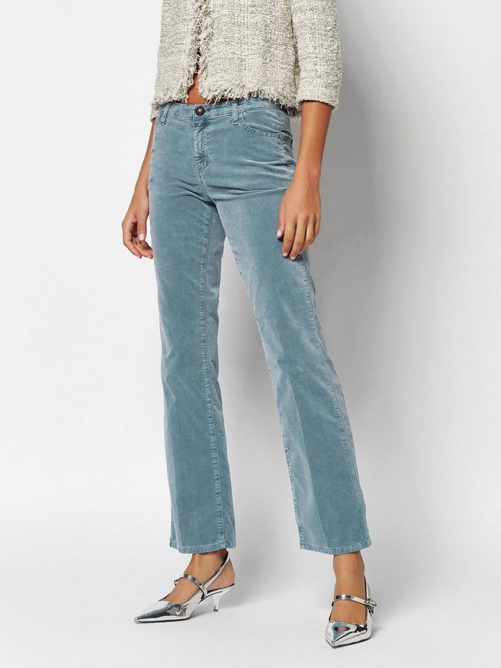 ROSNER 5-Pocket-Hose Antonia_341 aus weichem Samt von ROSNER
