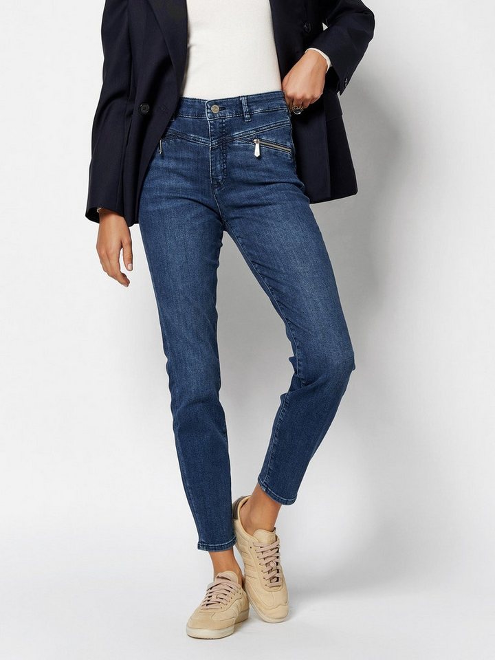 ROSNER 5-Pocket-Jeans Audrey2_070 mit Zippertaschen von ROSNER