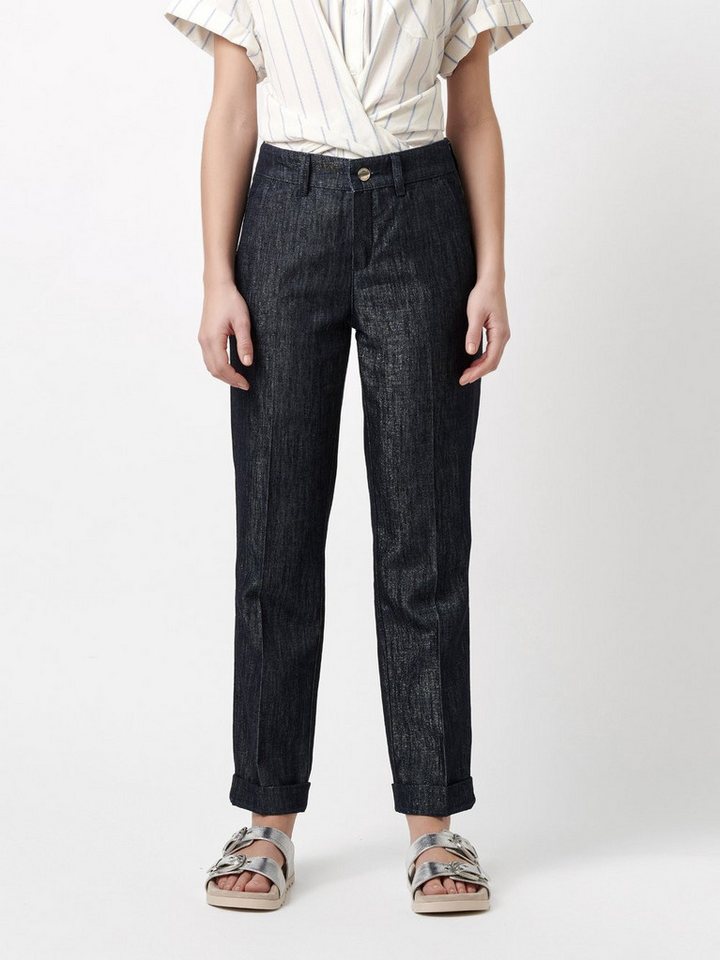 ROSNER Ankle-Jeans May_295 (1-tlg) mit edlem Glanz von ROSNER