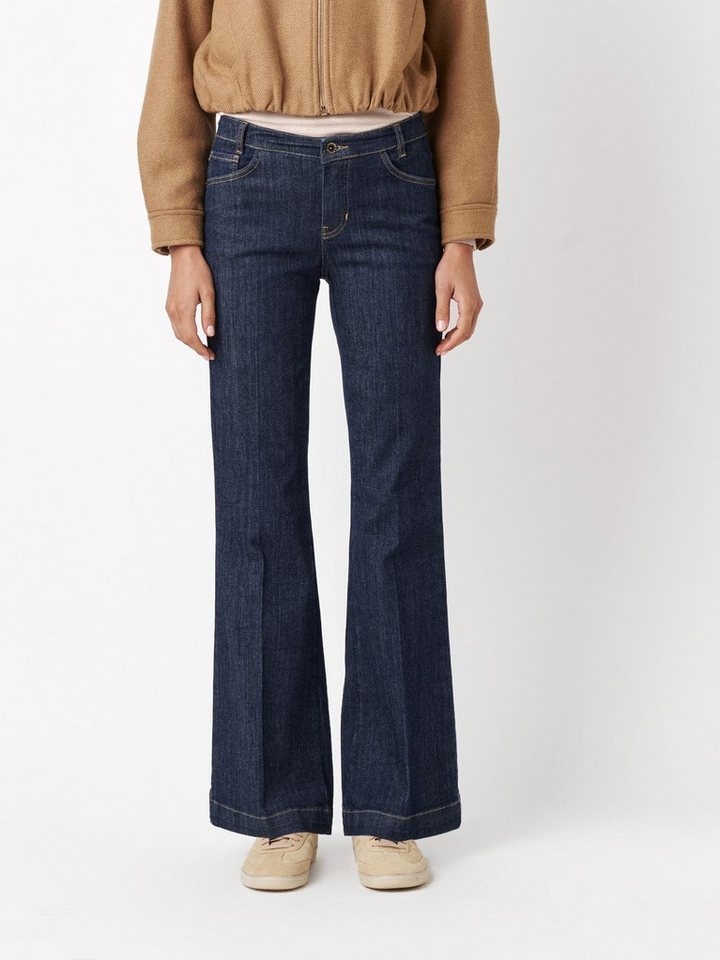 ROSNER Bootcut-Jeans Antonia_341 (1-tlg) mit Bügelfalten von ROSNER