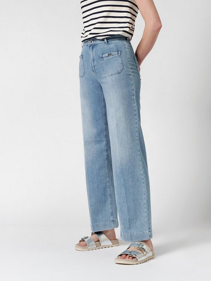 ROSNER Bootcut-Jeans Audrey1_085 mit kleinen Rahmentaschen von ROSNER