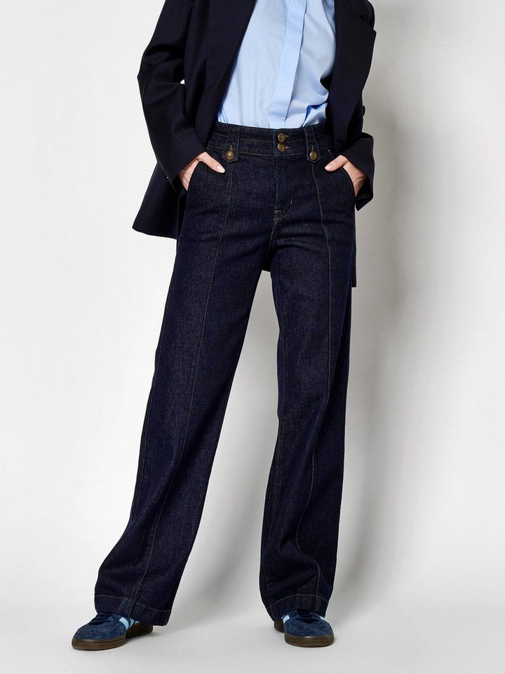 ROSNER Bootcut-Jeans Audrey1_089 mit Teilungsnähten von ROSNER