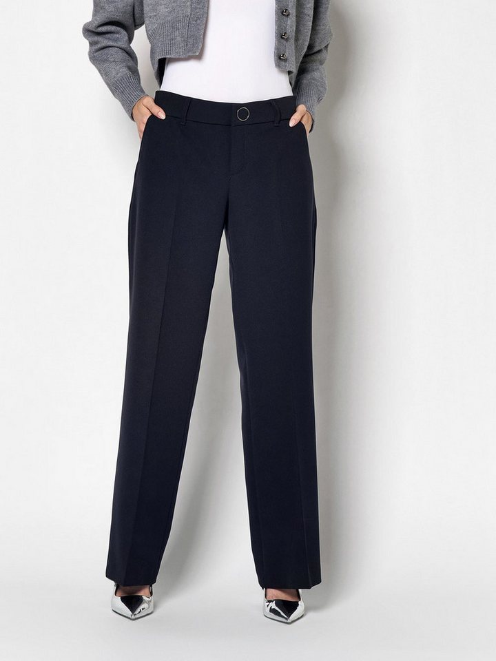 ROSNER Bügelfaltenhose May_305 mit weitem Beinverlauf von ROSNER