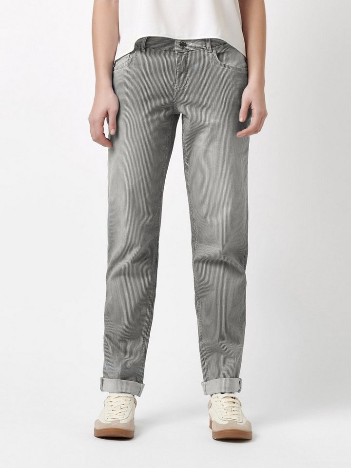 ROSNER Girlfriend-Jeans Masha_097 mit feinen Streifen von ROSNER