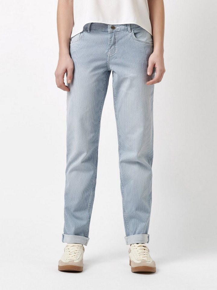 ROSNER Girlfriend-Jeans Masha_097 mit feinen Streifen von ROSNER
