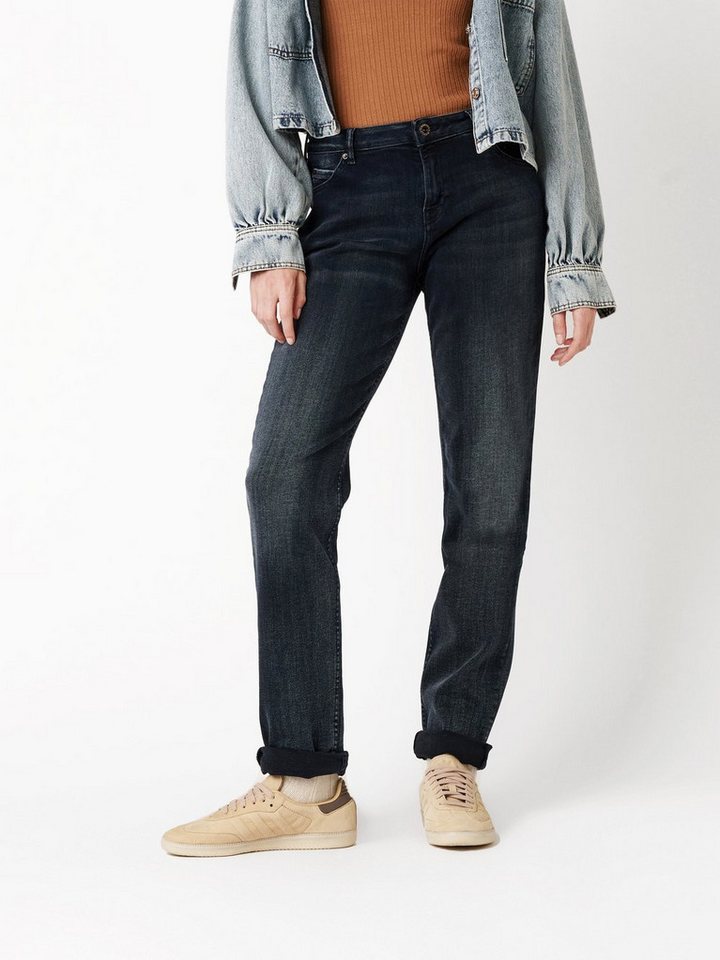 ROSNER Girlfriend-Jeans Masha_155 mit doppelter Hinterhosentasche von ROSNER