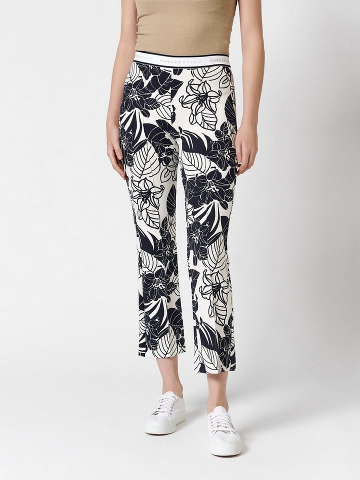 ROSNER Schlupfhose Alisa_296 mit Flowerprint von ROSNER