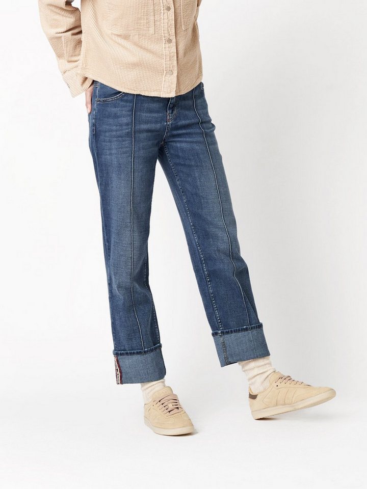 ROSNER Straight-Jeans Masha_152 mit umgeschlagenen Säumen von ROSNER