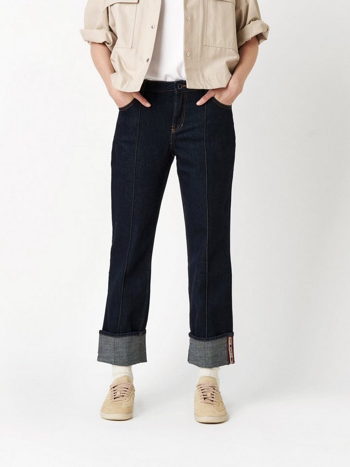 ROSNER Straight-Jeans Masha_152 mit umgeschlagenen Säumen von ROSNER
