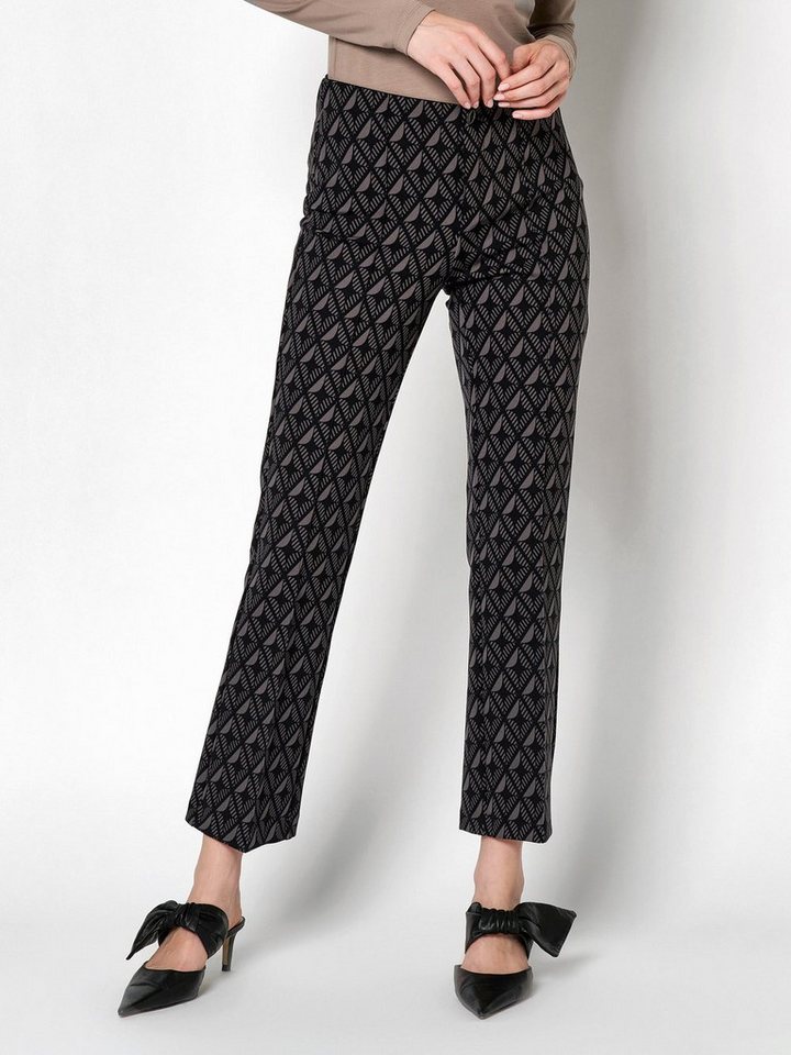 ROSNER Stretch-Hose Alisa_296 mit Rautenmuster von ROSNER