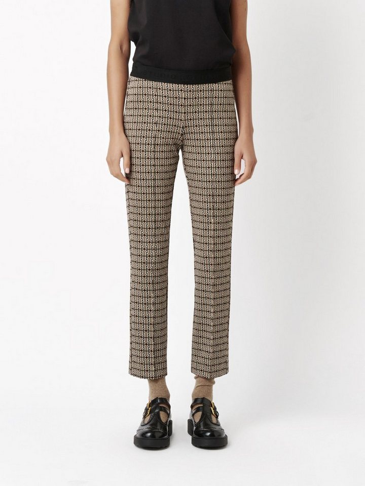ROSNER Stretch-Hose Alisa_296 mit grafischem Muster von ROSNER