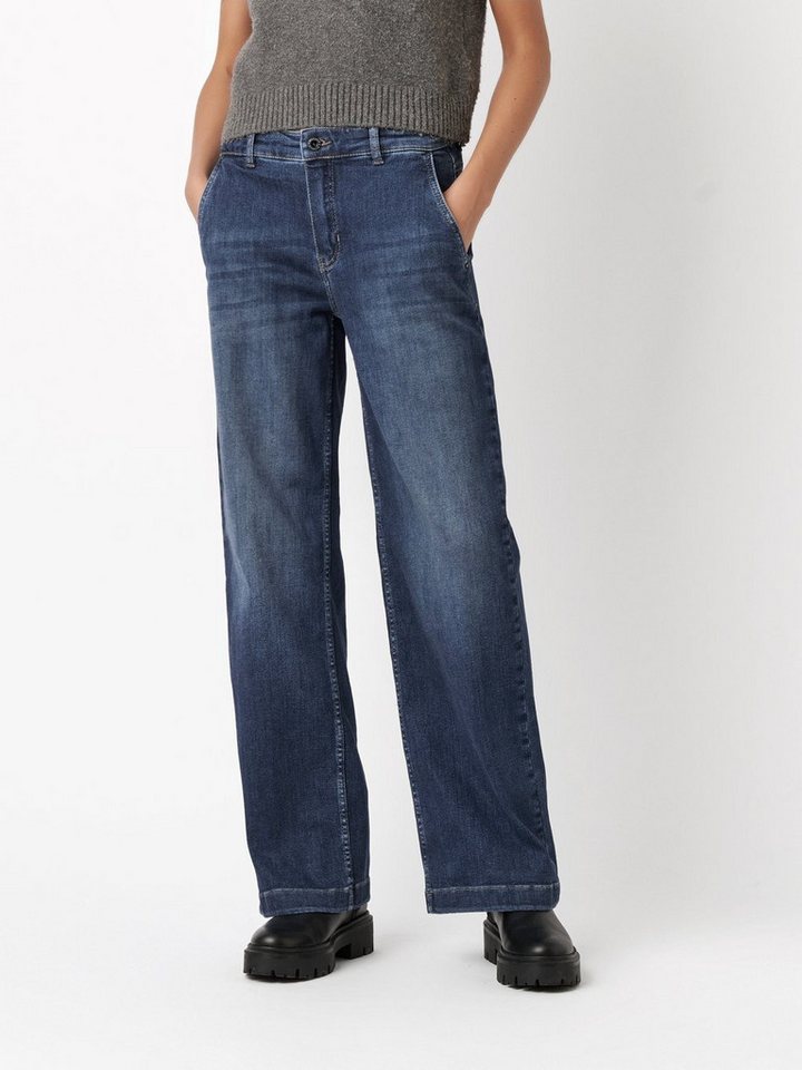 ROSNER Weite Jeans Audrey1_094 mit Waschung und Buffies ROSNER Weite Jeans Audrey1_094 mit Waschung und Buffies von ROSNER
