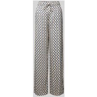 ROSNER Wide Leg Stoffhose mit elastischem Bund Modell 'Mara' in Offwhite, Größe 36/32 ROSNER Wide Leg Stoffhose mit elastischem Bund Modell 'Mara' in Offwhite, Größe 36/32 von ROSNER