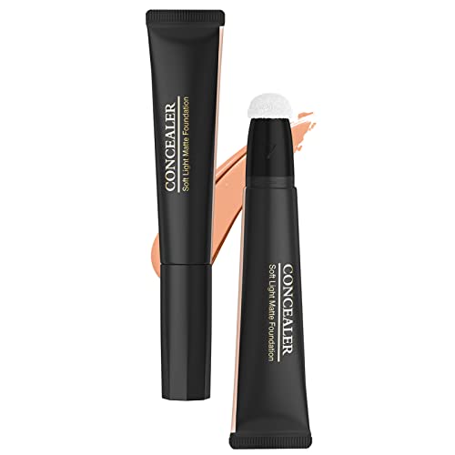 Lasting Performance Foundation, Foundation Concealer Makeup Full Coverage,Waterproof Cream Hydrating Foundation, Liquid Foundation, Oil Control Concealer Waterproof, Smooths Evens Skin Tone, 5 von ROSPRETTY