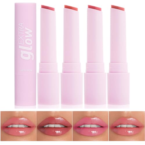 Lipstick Lipstick, Nude Velvet Glossy Moisturising Lip Balm, 4pcs Intense Colour Moisturising Lipstick, Intense Long Lasting Moisture Makeup von ROSPRETTY