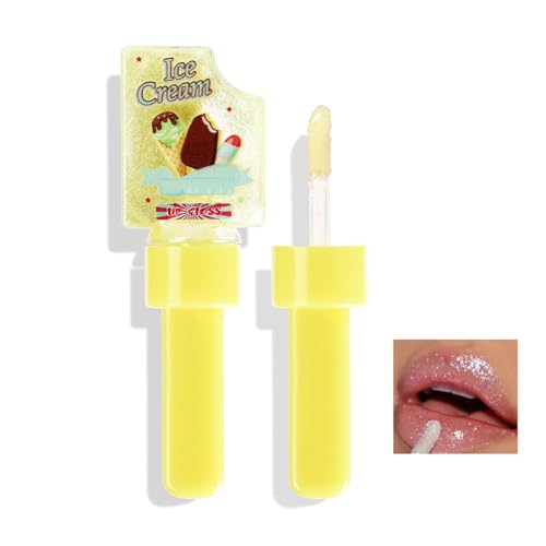 Moisturising Lip Gloss, Lip Gloss for Smoother, Longer-Lasting Lips, Lip Oil, Colour-Changing Lipstick, Day and Night Lip Balm, for Moisturising Gloss, Wrinkle Eliminator von ROSPRETTY