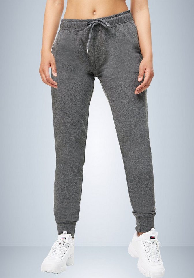 ROSS CAMP Sweathose Jogginghose Damen (1-tlg) Baumwolle, Slim Fit von ROSS CAMP