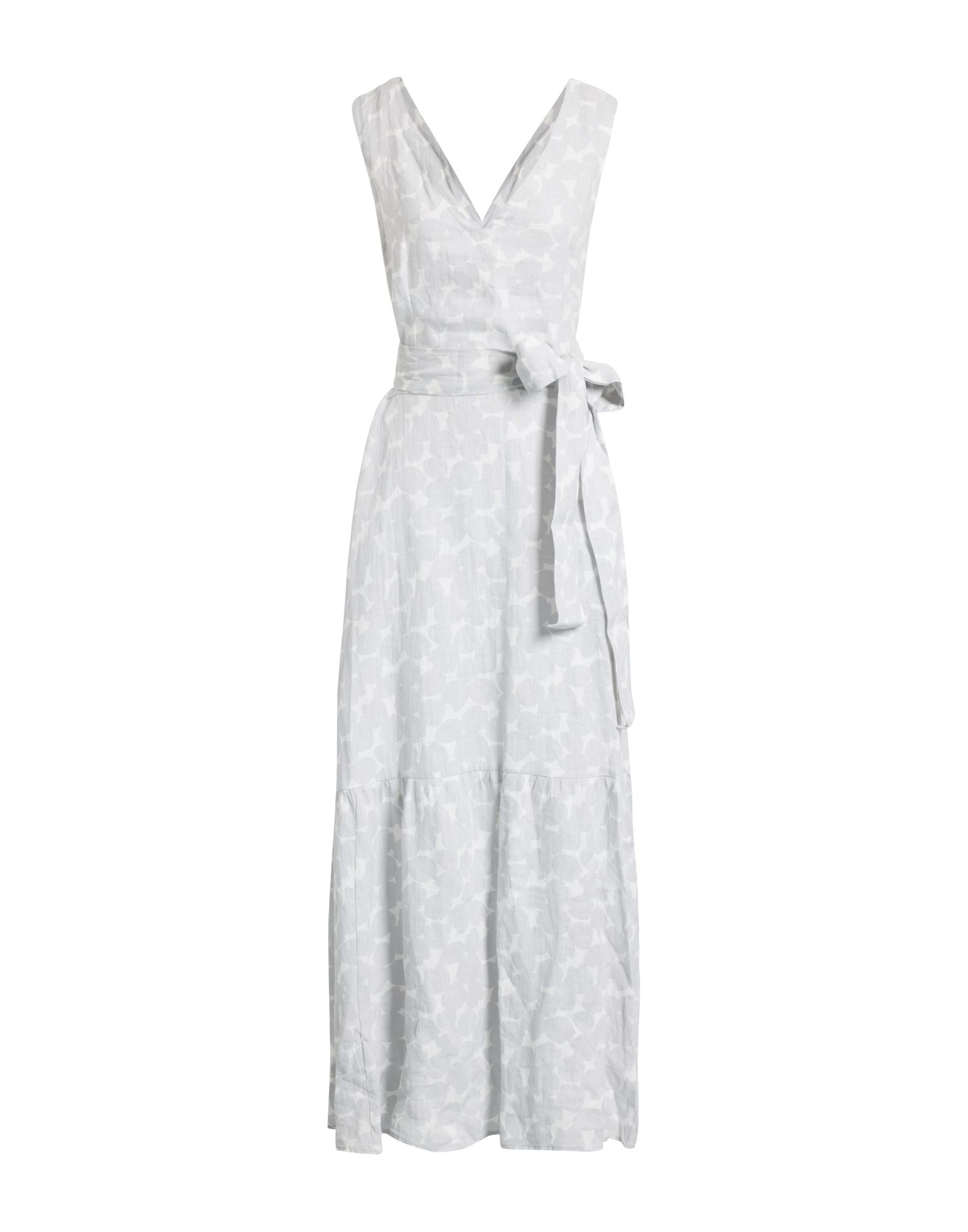 ROSSO35 Maxi-kleid Damen Hellgrau ROSSO35 Maxi-kleid Damen Hellgrau von ROSSO35