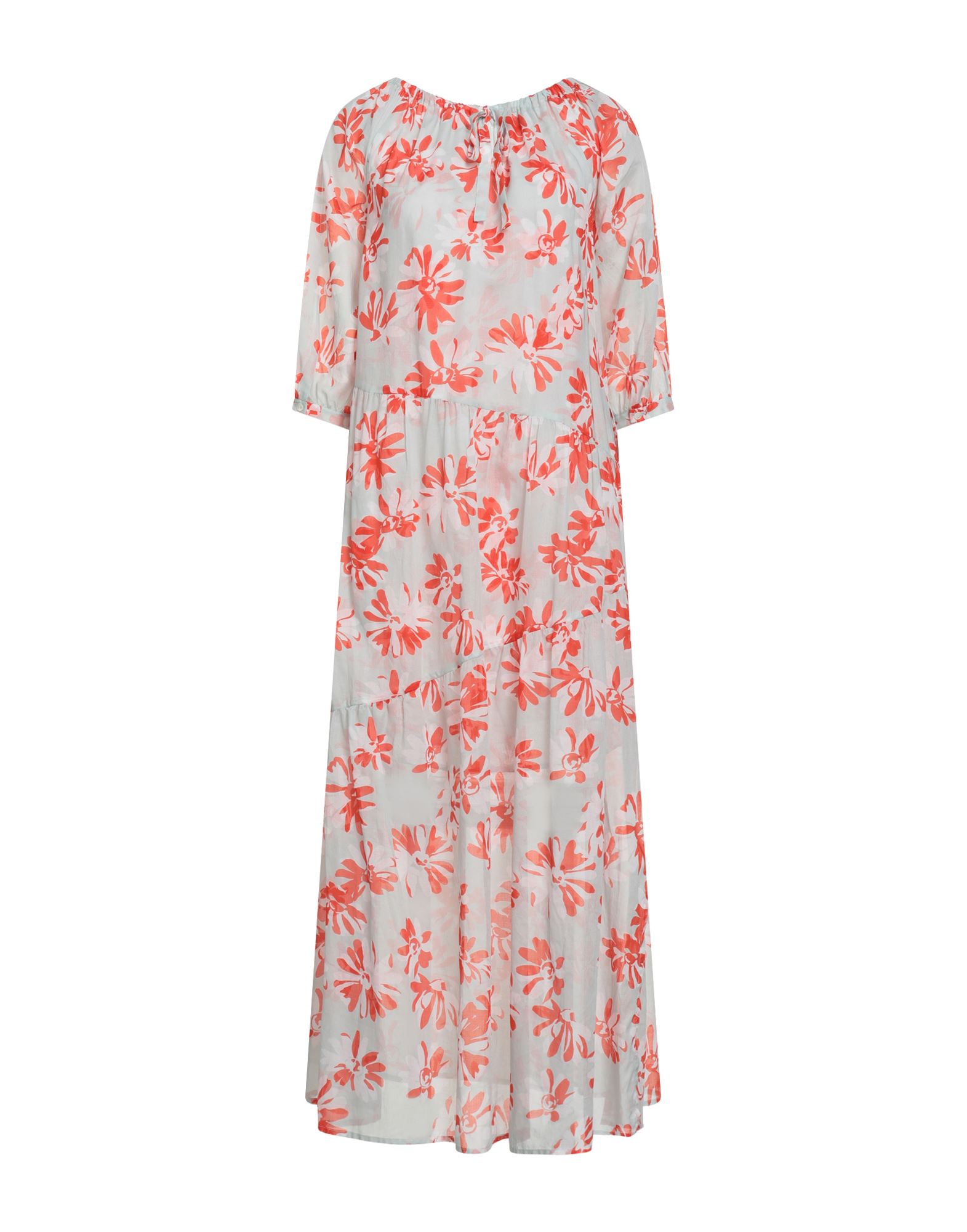 ROSSO35 Maxi-kleid Damen Tomatenrot von ROSSO35