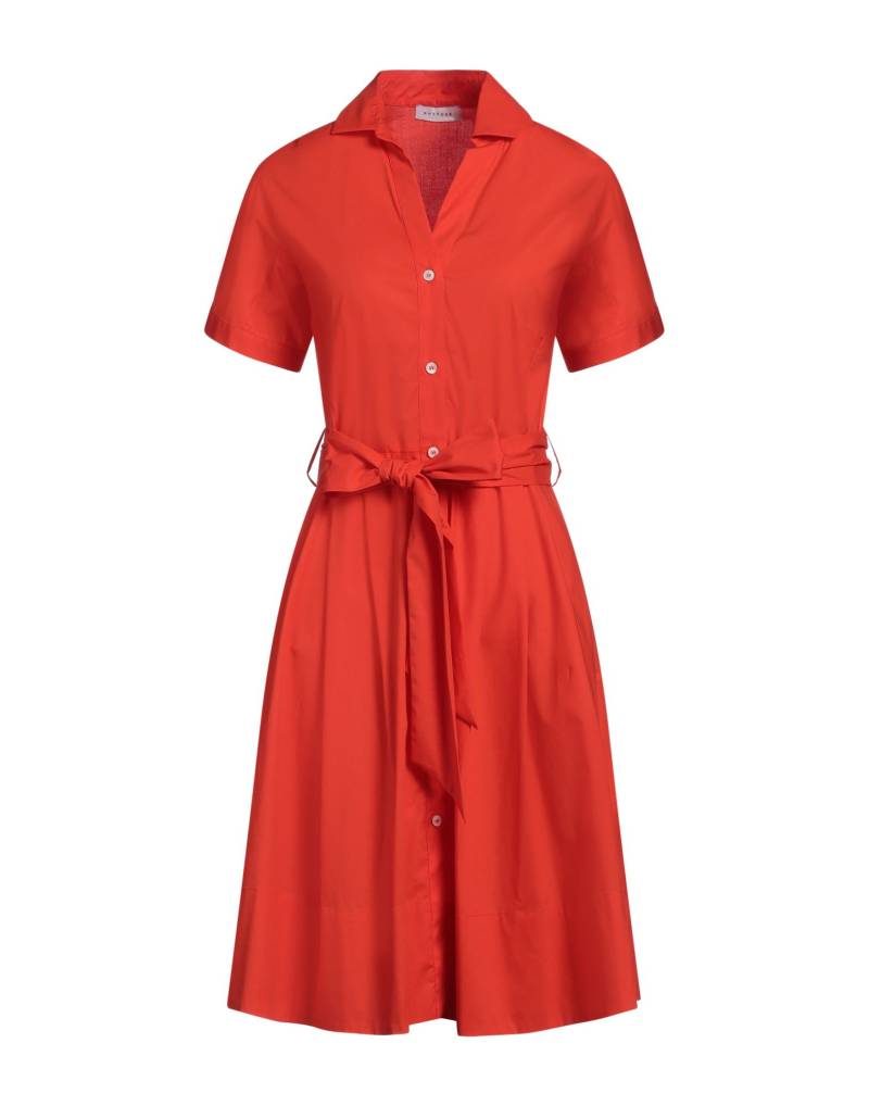 ROSSO35 Midi-kleid Damen Tomatenrot von ROSSO35