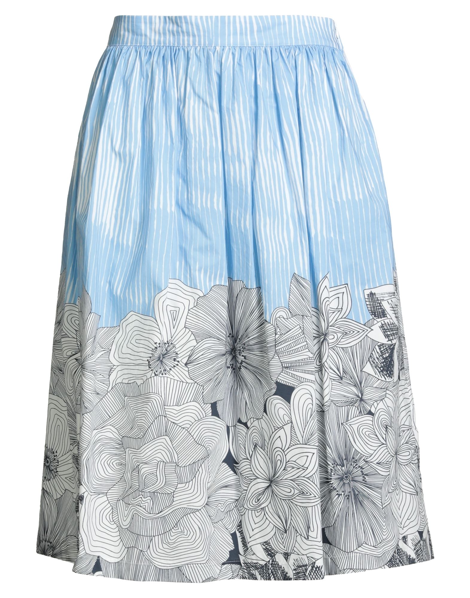 ROSSO35 Midi-rock Damen Azurblau von ROSSO35