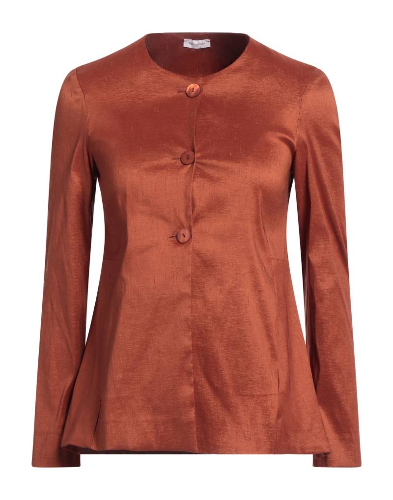 ROSSOPURO Jacke & Anorak Damen Lederfarben von ROSSOPURO