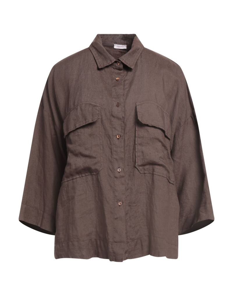 ROSSOPURO Hemd Damen Schokobraun von ROSSOPURO