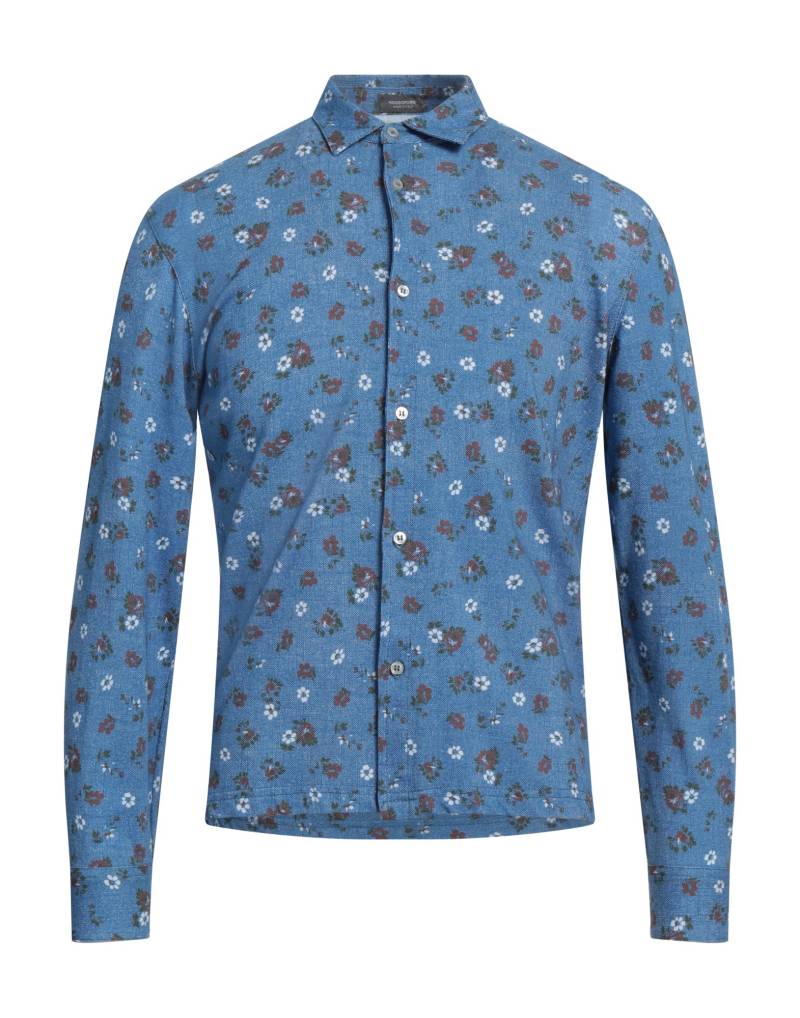 ROSSOPURO Hemd Herren Blau von ROSSOPURO
