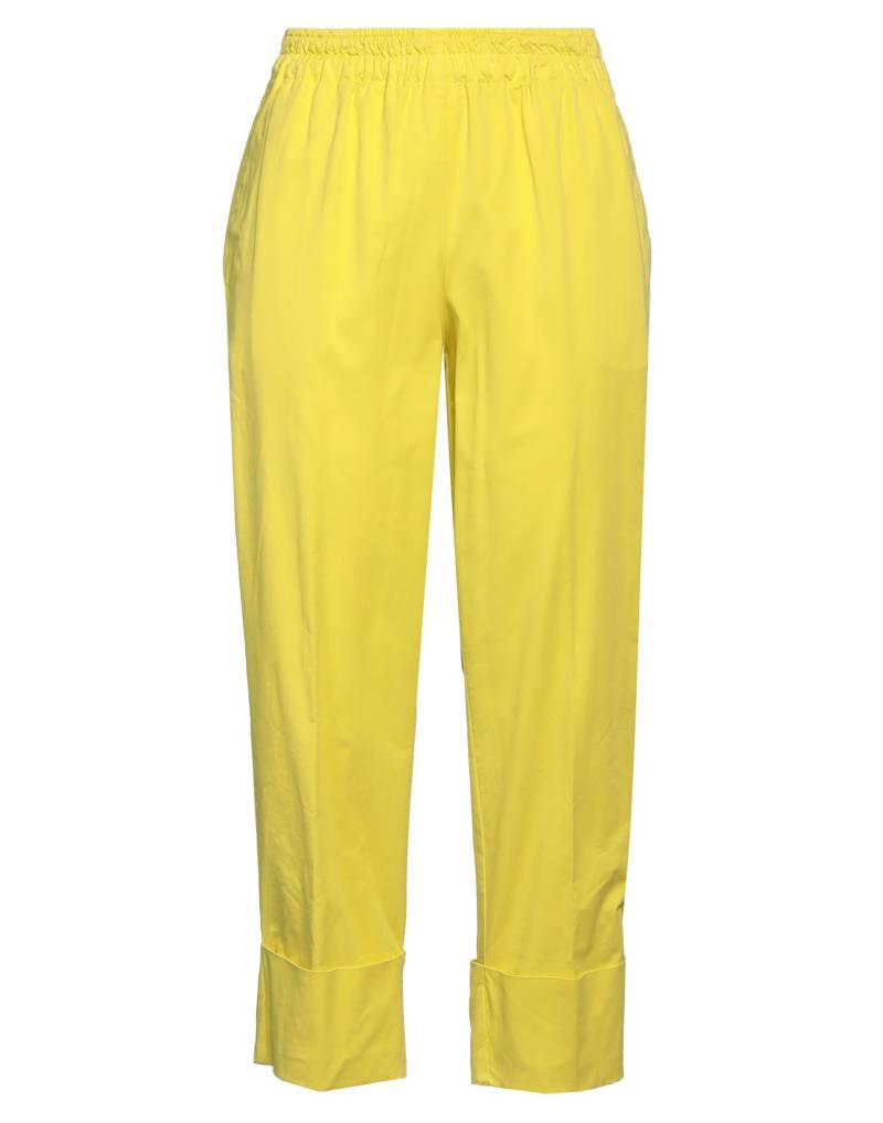 ROSSOPURO Hose Damen Gelb von ROSSOPURO
