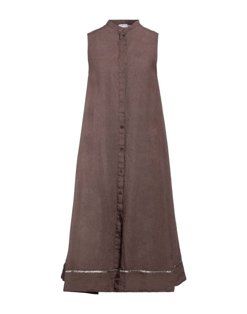 ROSSOPURO Midi-kleid Damen Braun von ROSSOPURO