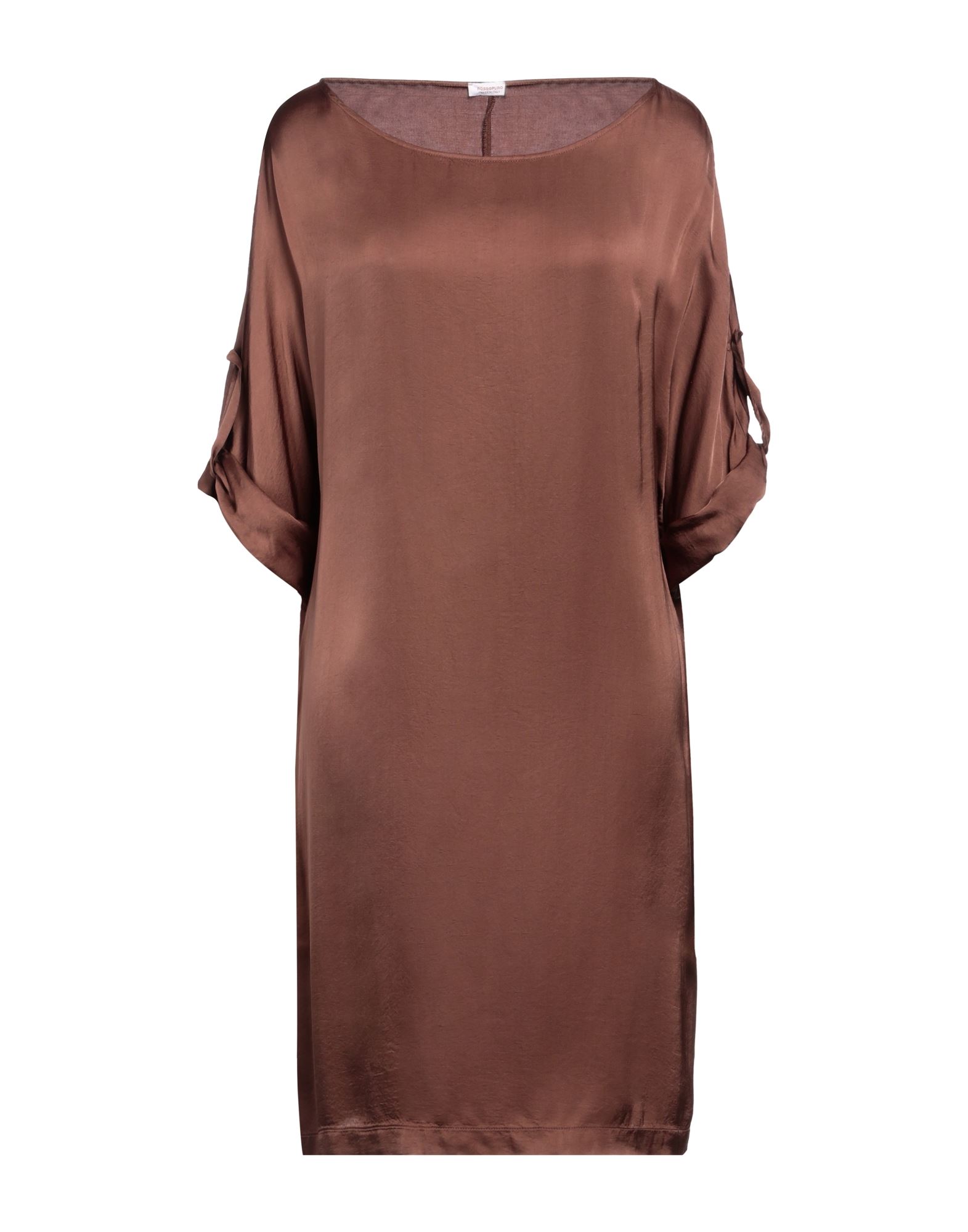 ROSSOPURO Midi-kleid Damen Braun von ROSSOPURO