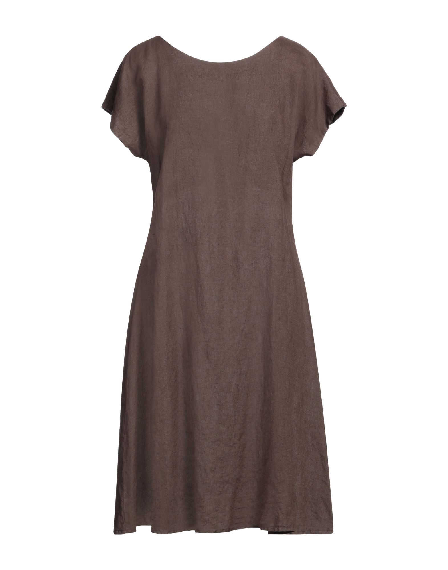 ROSSOPURO Midi-kleid Damen Dunkelbraun von ROSSOPURO