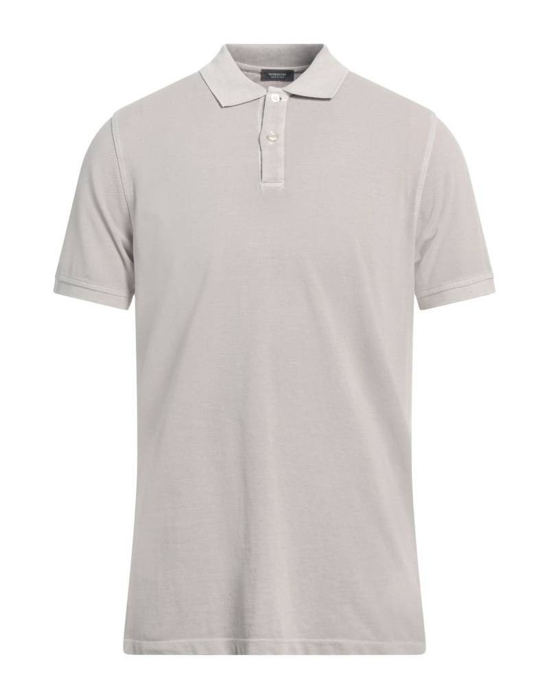 ROSSOPURO Poloshirt Herren Hellgrau von ROSSOPURO